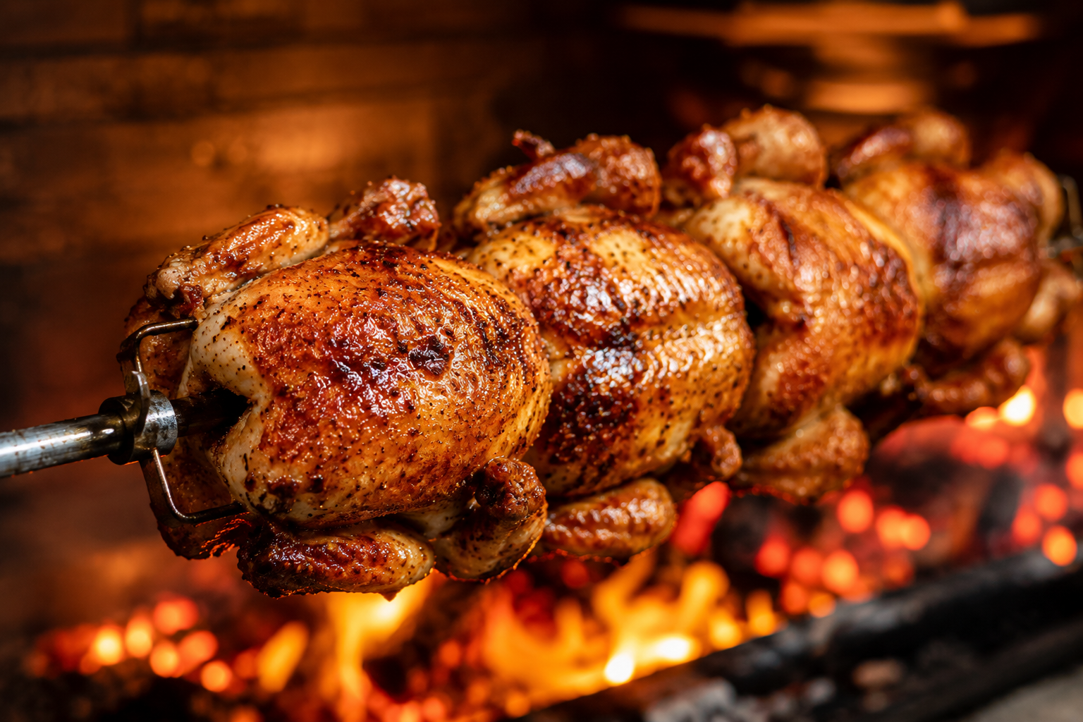 Spit Roasted Chicken